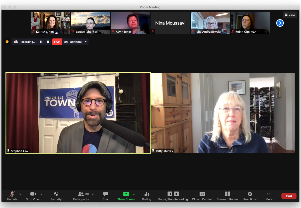 Patty Murray Town Hall Feb 2021